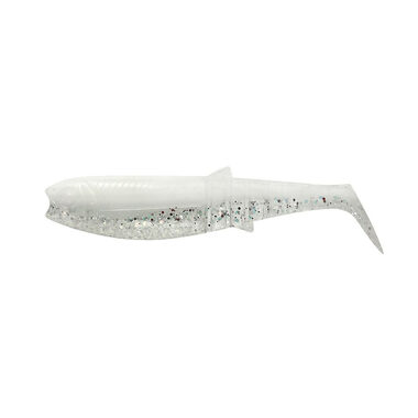 Savage Gear Gumová nástraha Cannibal Shad 8cm 5g White Flash UV 5ks