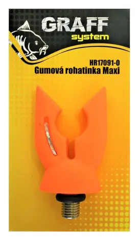 Graff Gumová rohatinka Maxi Oranžová