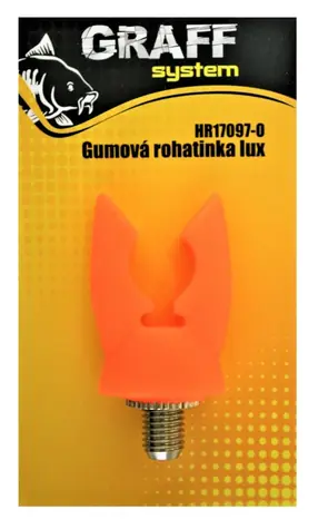 Graff Gumová rohatinka lux Oranžová
