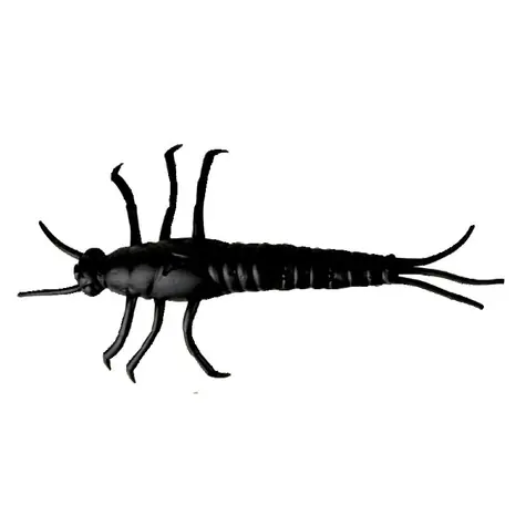 Savage Gear Gumová nástraha 3D LB PVC Mayfly 5cm Black 8ks