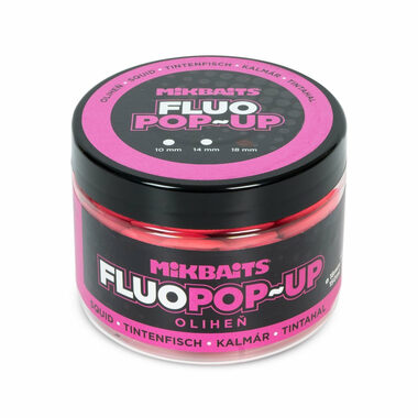 Mikbaits Plovoucí fluo boilie Oliheň 150ml 18mm