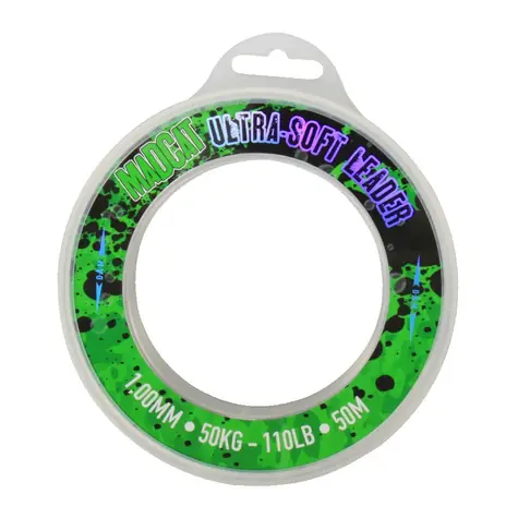 MADCAT Vlasec Ultra-Soft Mono Leader 50m 1,00mm 50kg