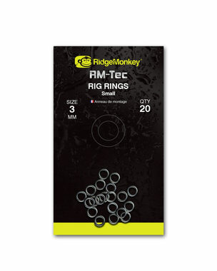 RidgeMonkey Kroužek Connexion Rig Rings S 20ks