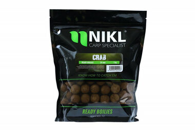 Nikl Ready boilie Crab 1kg 20mm