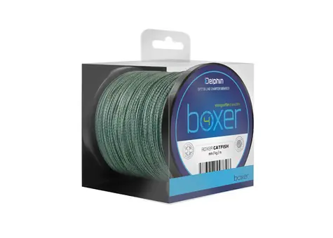 Delphin Šňůra Boxer Zelená 250m 1,00mm 78,2kg