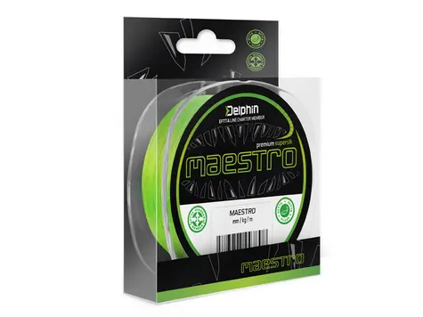 Delphin Šňůra MAESTRO Fluo zelená 150m 0,21mm 16,0kg