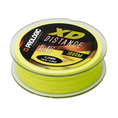 Prologic Vlasec XD Distance Mono 1000m 0,25mm Hi-Viz Yellow
