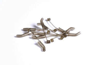 RidgeMonkey Rovnátko Connexion D-Rig Kickers Small Organic Brown 10ks