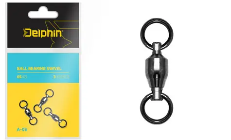 Delphin Obratlík Ball Bearing Swivel A-05 65kg 3ks
