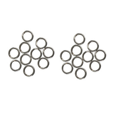 Savage Gear Kroužek Stainless Splitring Mix Forged 7mm 10+10ks