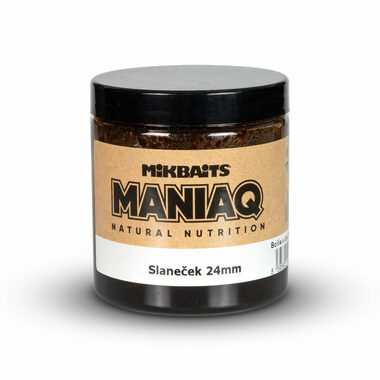 Mikbaits Boilies v dipu ManiaQ Slaneček 250ml 24mm