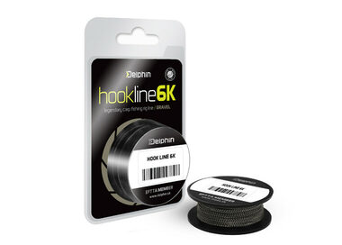 Delphin Šňůrka Hookline 6K Gravel 20m 15lbs