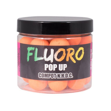 LK Baits Pop-Up Fluoro Boilies Compot NHDC 200ml 18mm