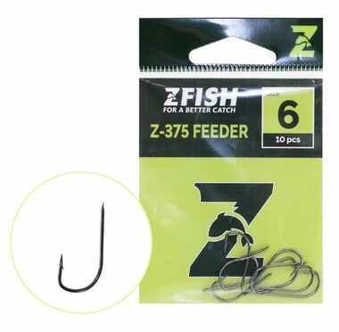 Zfish Háček Feeder Hooks Z-375 Velikost 6 10ks