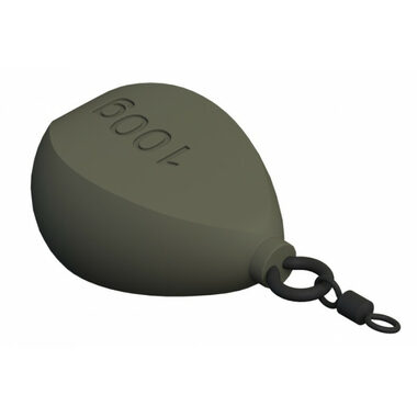 Suretti Olovo kaprové ploché s očkem a obratlíkem 120g Barvené 5ks