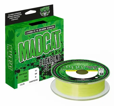 MADCAT Šňůra Backbone PE X8 300m 0,45mm 47,7kg