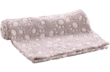 Flamingo Lalia Fleecova deka packy růžová 100x70cm