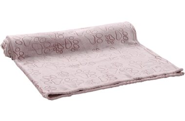 Flamingo Lalia Fleecová deka packy růžová 200x150cm