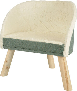 Flamingo Scandi Pohovka pro kočky zelená