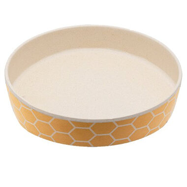 BeCoThings BecoBowl - Bambusová - honeycomb / Miska pro kočku