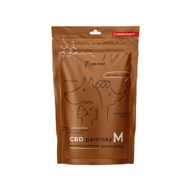 Cure Point CBD Immunity M / Pamlsky pro psy s obsahem CBD / posílení imunity 