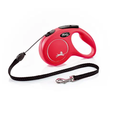 Flexi New Classsic M 5m/20kg červená / Vodítko