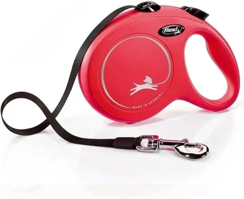 Flexi New Classsic XS 3m/12kg červená / Vodítko