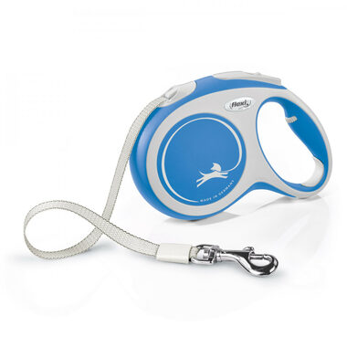 Flexi New Comfort L 5m/60kg modrá / Vodítko
