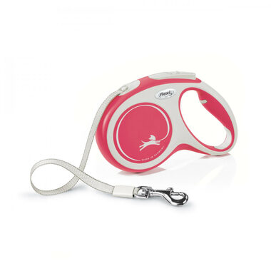 Flexi New Comfort M 5m/25kg červená / Vodítko