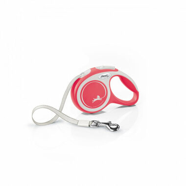 Flexi New Comfort S 5m/15kg červená / Vodítko 