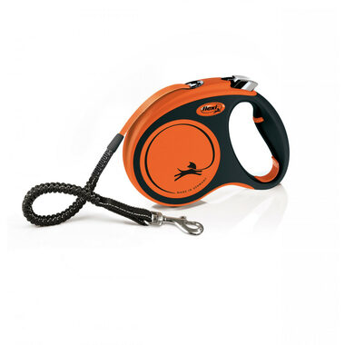 Flexi Xtreme M 5m/35kg oranžová / Vodítko