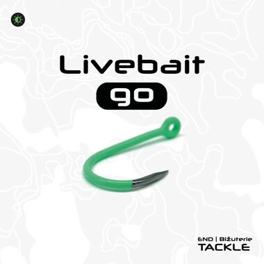 Vagner Háček Livebait Go Velikost 8/0 4ks