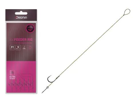 Delphin Návazec NOLIMIT Sting BARB 8cm 15lbs Velikost 4 Sting 7mm 6ks