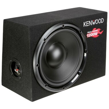 Kenwood KSC-W1200B / Subwoofer do auta / RMS 300W
