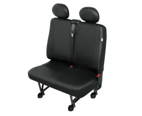 SIXTOL Autopotahy PRACTICAL DV dodávka - 2 sedadla | černé 