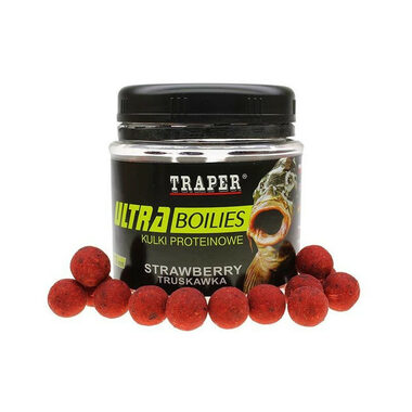 Traper Ultra Boilies 100g 12mm Česnek