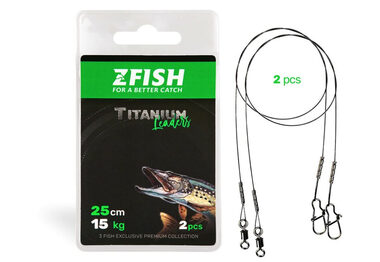Zfish Lanko Titanium Leader 20cm 12kg 2ks