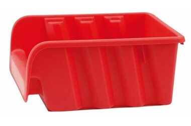 TOYA Box skladovací P-5 červená / 34 x 20 x 15 cm