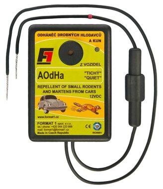 Format1 AOdHa/t - Tichý plašič kun a myší pro auta / 12 V