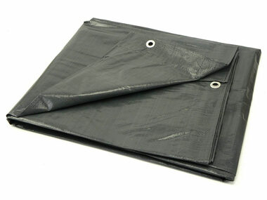 GEKO Plachta PP/PE nepromokavá extra silná šedá 5x6 m