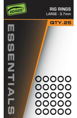 FOX Kroužek Edges Rig Rings 3,2mm Medium 25ks