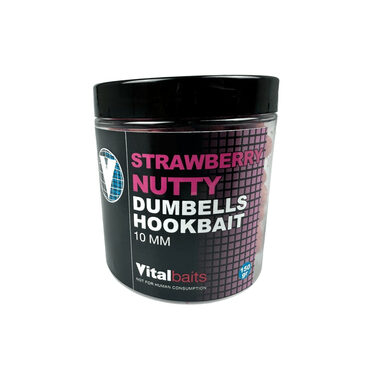 Vitalbaits Dumbells Strawberry Nutty 150g 10mm