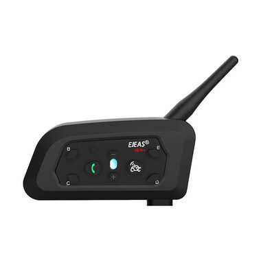 EJEAS V6PRO+ Interkom pro motocykly / dosah 800m / 260h / IP67