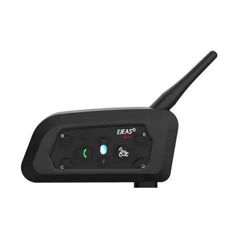 EJEAS V6PRO+ Interkom pro motocykly / dosah 800m / 260h / IP67
