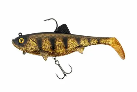 FOX Rage Gumová nástraha Wobble Replicant 14cm 55g Golde Perch