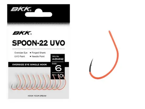 BKK Háček Spoon-22 UVO Velikost 4 9ks