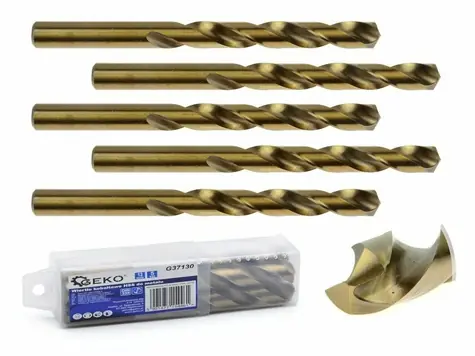 GEKO Vrták do kovu 10.5mm / HSS / balení 5 ks 