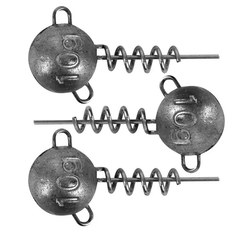 FOX Rage Jigová hlavička Corkscrew Round Jig Heads 15g 3ks