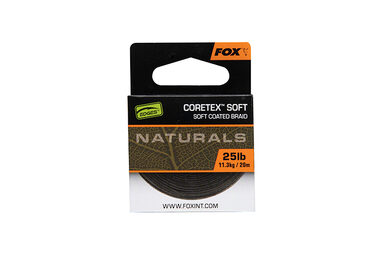 FOX Šňůrka Naturals Coretex Soft 20m 25lb 11,3kg