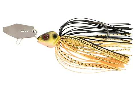 FOX Rage Nástraha Bladed Jig 21g Black & Gold
